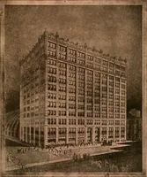 An illustration from Official American textile directory; containing reports of all the textile manufacturing establishments in the United States and Canada, together with the yarn trade index ... Comp. annually by the Textile world journal (1918)