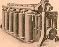 Picture 22 of 205 from Official American textile directory; containing reports of all the textile manufacturing establishments in the United States and Canada, together with the yarn trade index ... Comp. annually by the Textile world journal (1919), leaf 22