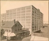 An illustration from Official American textile directory; containing reports of all the textile manufacturing establishments in the United States and Canada, together with the yarn trade index ... Comp. annually by the Textile world journal (1919)