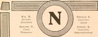 An illustration from Official American textile directory; containing reports of all the textile manufacturing establishments in the United States and Canada, together with the yarn trade index ... Comp. annually by the Textile world journal (1919)