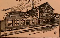 An illustration from Official American textile directory; containing reports of all the textile manufacturing establishments in the United States and Canada, together with the yarn trade index ... Comp. annually by the Textile world journal (1920)