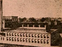 An illustration from Official American textile directory; containing reports of all the textile manufacturing establishments in the United States and Canada, together with the yarn trade index ... Comp. annually by the Textile world journal (1920)