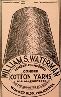 An illustration from Official American textile directory; containing reports of all the textile manufacturing establishments in the United States and Canada, together with the yarn trade index ... Comp. annually by the Textile world journal (1920)