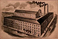 An illustration from Official American textile directory; containing reports of all the textile manufacturing establishments in the United States and Canada, together with the yarn trade index ... Comp. annually by the Textile world journal (1920)