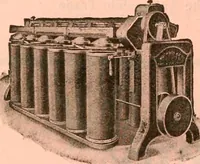 An illustration from Official American textile directory; containing reports of all the textile manufacturing establishments in the United States and Canada, together with the yarn trade index ... Comp. annually by the Textile world journal (1921)