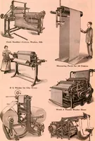 An illustration from Official American textile directory; containing reports of all the textile manufacturing establishments in the United States and Canada, together with the yarn trade index ... Comp. annually by the Textile world journal (1921)
