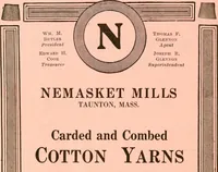 An illustration from Official American textile directory; containing reports of all the textile manufacturing establishments in the United States and Canada, together with the yarn trade index ... Comp. annually by the Textile world journal (1921)