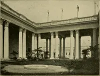 An illustration from Official catalogue of the fine arts exhibit, illustrated (1898)