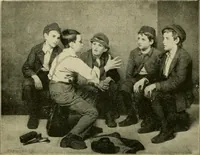 An illustration from Official catalogue of the fine arts exhibit, illustrated (1898)
