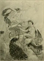 An illustration from Official catalogue of the fine arts exhibit, illustrated (1898)