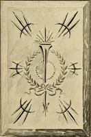 An illustration from Official catalogue and price lists on public and domestic art glass. (1897)