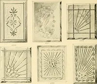 An illustration from Official catalogue and price lists on public and domestic art glass. (1897)