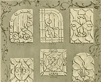 An illustration from Official catalogue and price lists on public and domestic art glass. (1897)