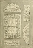An illustration from Official catalogue and price lists on public and domestic art glass. (1897)