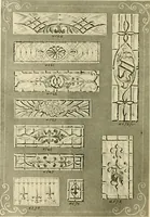 An illustration from Official catalogue and price lists on public and domestic art glass. (1897)