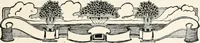 An illustration from Official exposition record and history of Masonry in the state of New York in connection with first annual fashion exposition for the benefit of Masonic hospital activities, May 8 to 13, 1922 (1922)