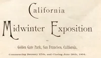 An illustration from Official guide to the California Midwinter Exposition in Golden Gate park, San Francisco, California : commencing January 27th, and closing June 30th, 1891 (1894)