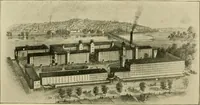 An illustration from Official manual and reference book of the National Loom Fixers Association of America : officers, constitution, by-laws, etc. (1903)