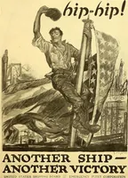 Picture 3 of 28 from Official posters issued by the United States Shipping Board Emergency Fleet Corporation : book no. 1 (1918), leaf 11