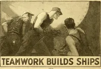 An illustration from Official posters issued by the United States Shipping Board Emergency Fleet Corporation : book no. 1 (1918)