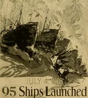 An illustration from Official posters issued by the United States Shipping Board Emergency Fleet Corporation : book no. 1 (1918)