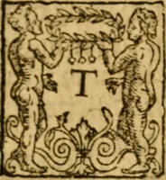 An illustration from Of ghostes and spirites, walking by night: and of straunge noyses, crackes, and sundrie forewarnings: which commonly happen before the death of men: great slaughters, and alterations of kingdoms. (1596)
