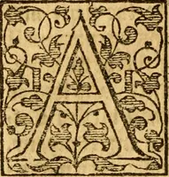 An illustration from Of ghostes and spirites, walking by night: and of straunge noyses, crackes, and sundrie forewarnings: which commonly happen before the death of men: great slaughters, and alterations of kingdoms. (1596)
