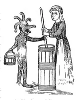 An illustration from Ohrt Trylleord Fremmede Og Danske (1922)
