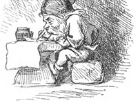 An illustration from Ohrt Trylleord Fremmede Og Danske (1922)