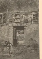 An illustration from Oils, water colors, pastels & drawings (1911)