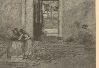 An illustration from Oils, water colors, pastels & drawings (1911)