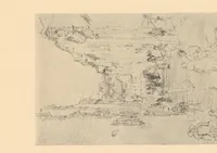 An illustration from Oils, water colors, pastels & drawings (1911)