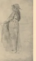 An illustration from Oils, water colors, pastels & drawings (1911)