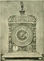 An illustration from Old clocks and watches & their makers, being an historical and descriptive account of the different styles of clocks and watches of the past, in England and abroad, to which is added a list of ten thousand makers (1904)