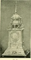 An illustration from Old clocks and watches & their makers, being an historical and descriptive account of the different styles of clocks and watches of the past, in England and abroad, to which is added a list of ten thousand makers (1904)