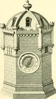 An illustration from Old clocks and watches & their makers, being an historical and descriptive account of the different styles of clocks and watches of the past, in England and abroad, to which is added a list of ten thousand makers (1904)