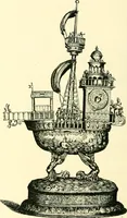 An illustration from Old clocks and watches & their makers, being an historical and descriptive account of the different styles of clocks and watches of the past, in England and abroad, to which is added a list of ten thousand makers (1904)