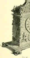 An illustration from Old clocks and watches & their makers, being an historical and descriptive account of the different styles of clocks and watches of the past, in England and abroad, to which is added a list of ten thousand makers (1904)