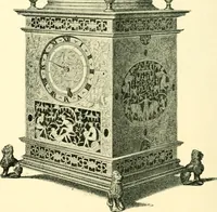 An illustration from Old clocks and watches & their makers, being an historical and descriptive account of the different styles of clocks and watches of the past, in England and abroad, to which is added a list of ten thousand makers (1904)
