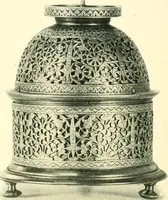 An illustration from Old clocks and watches & their makers, being an historical and descriptive account of the different styles of clocks and watches of the past, in England and abroad, to which is added a list of ten thousand makers (1904)