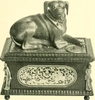 An illustration from Old clocks and watches & their makers, being an historical and descriptive account of the different styles of clocks and watches of the past, in England and abroad, to which is added a list of ten thousand makers (1904)