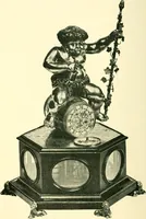 An illustration from Old clocks and watches & their makers, being an historical and descriptive account of the different styles of clocks and watches of the past, in England and abroad, to which is added a list of ten thousand makers (1904)