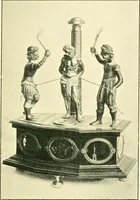 An illustration from Old clocks and watches & their makers, being an historical and descriptive account of the different styles of clocks and watches of the past, in England and abroad, to which is added a list of ten thousand makers (1904)