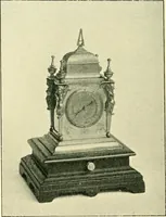 An illustration from Old clocks and watches & their makers, being an historical and descriptive account of the different styles of clocks and watches of the past, in England and abroad, to which is added a list of ten thousand makers (1904)