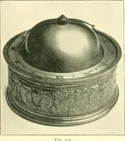 An illustration from Old clocks and watches & their makers, being an historical and descriptive account of the different styles of clocks and watches of the past, in England and abroad, to which is added a list of ten thousand makers (1904)