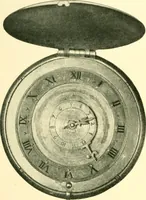 An illustration from Old clocks and watches & their makers, being an historical and descriptive account of the different styles of clocks and watches of the past, in England and abroad, to which is added a list of ten thousand makers (1904)