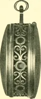 An illustration from Old clocks and watches & their makers, being an historical and descriptive account of the different styles of clocks and watches of the past, in England and abroad, to which is added a list of ten thousand makers (1904)