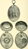 An illustration from Old clocks and watches & their makers, being an historical and descriptive account of the different styles of clocks and watches of the past, in England and abroad, to which is added a list of ten thousand makers (1904)