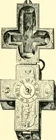 An illustration from Old clocks and watches & their makers, being an historical and descriptive account of the different styles of clocks and watches of the past, in England and abroad, to which is added a list of ten thousand makers (1904)
