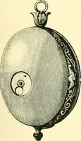 An illustration from Old clocks and watches & their makers, being an historical and descriptive account of the different styles of clocks and watches of the past, in England and abroad, to which is added a list of ten thousand makers (1904)
